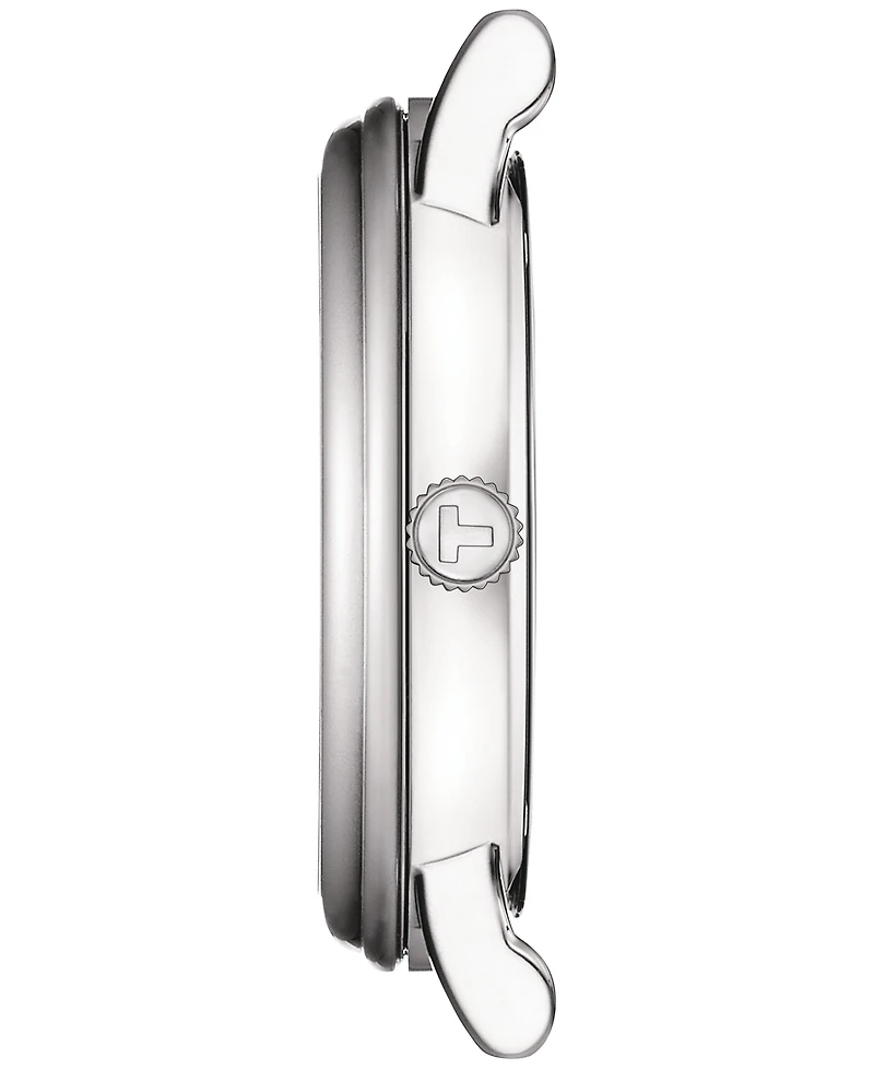 Tissot Women's Carson Premium Lady Moonphase Stainless Steel Bracelet Watch 32mm