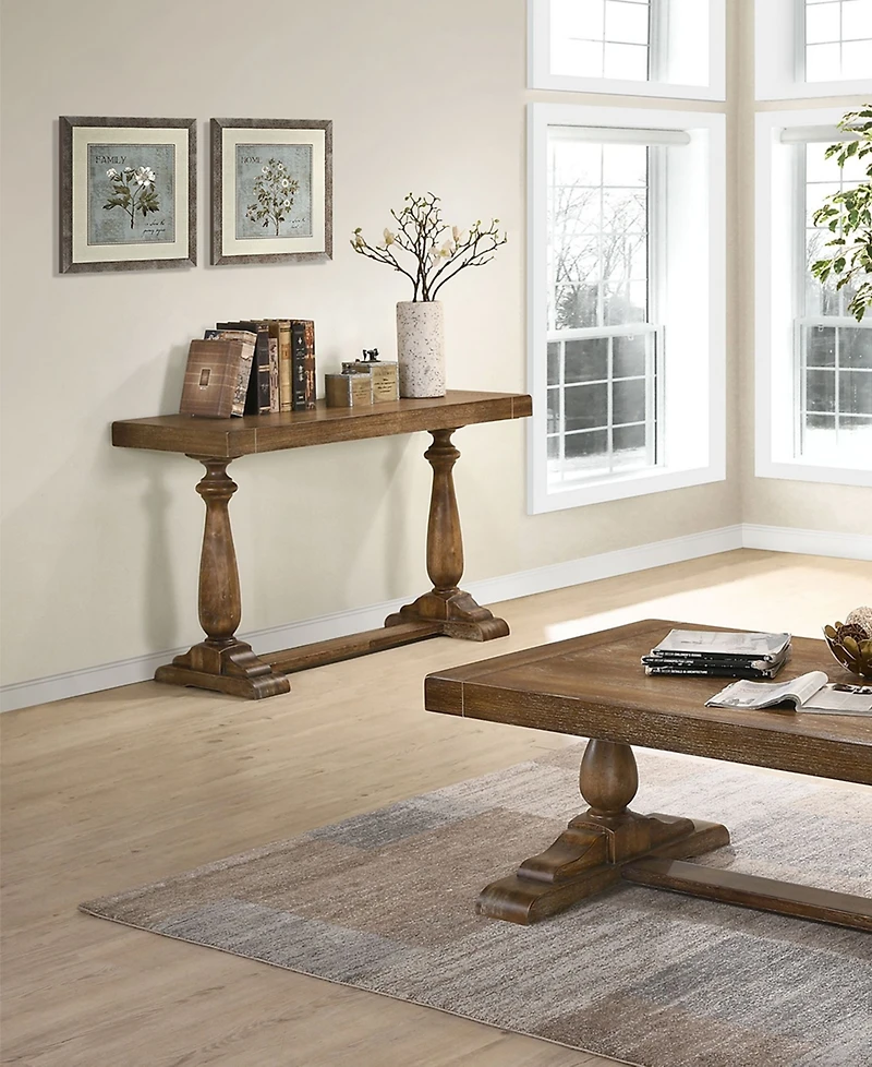 Amy Driftwood Sofa Table