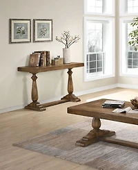 Amy Driftwood Sofa Table