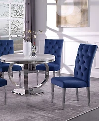 Layla Modern Upholstered Side Chairs