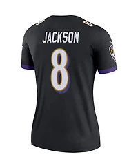 Women's Lamar Jackson Baltimore Ravens Color Rush Legend Player Jersey