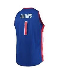 Men's Chauncey Billups Blue Detroit Pistons Big and Tall Hardwood Classics Swingman Jersey