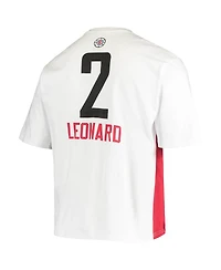 Men's Kawhi Leonard White La Clippers Yoke T-shirt