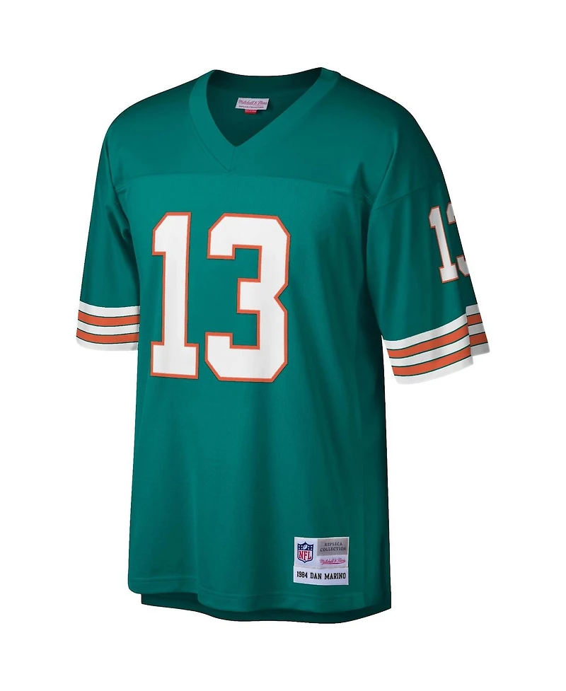 Men's Dan Marino Aqua Miami Dolphins Legacy Replica Jersey