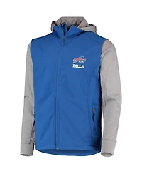 Men's Royal, Gray Buffalo Bills Alpha Full-Zip Jacket