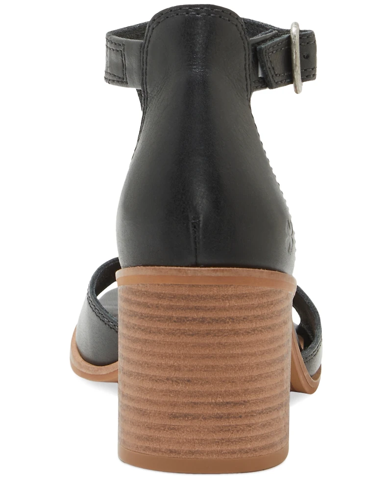 Lucky Brand Women's Sabeni T-Strap Block-Heel City Sandals