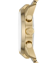 Diesel Men's Chronograph Split Gold-Tone Stainless Steel Bracelet Watch 51mm