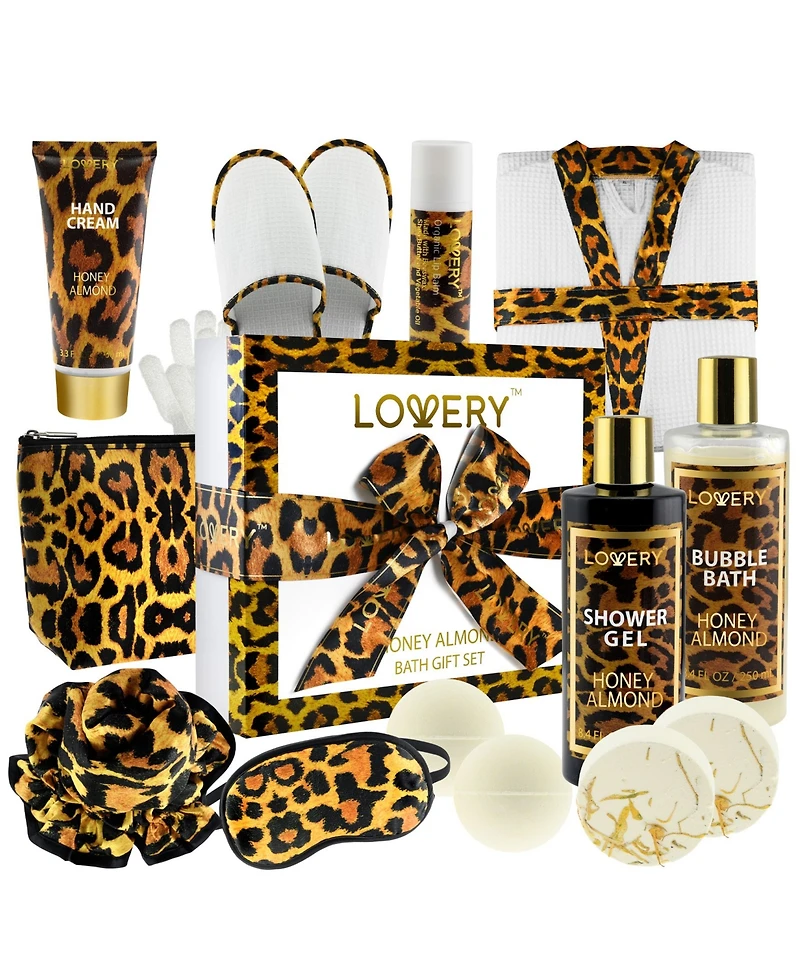 Lovery 17-Pc. Honey Almond Bath & Body Gift Set, Created for Macy's