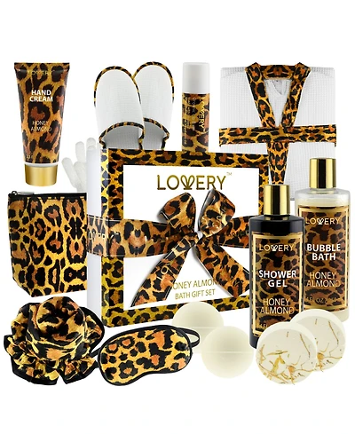 Lovery 17-Pc. Honey Almond Bath & Body Gift Set, Created for Macy's