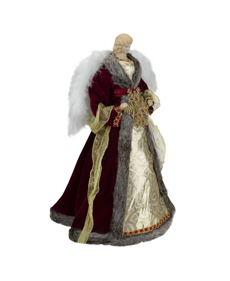 18" Angel in a Dress Christmas Tree Topper