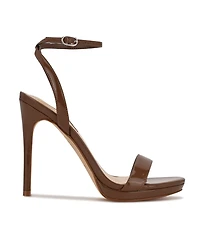 Nine West Women's Loola Ankle Strap High Stiletto Sandals
