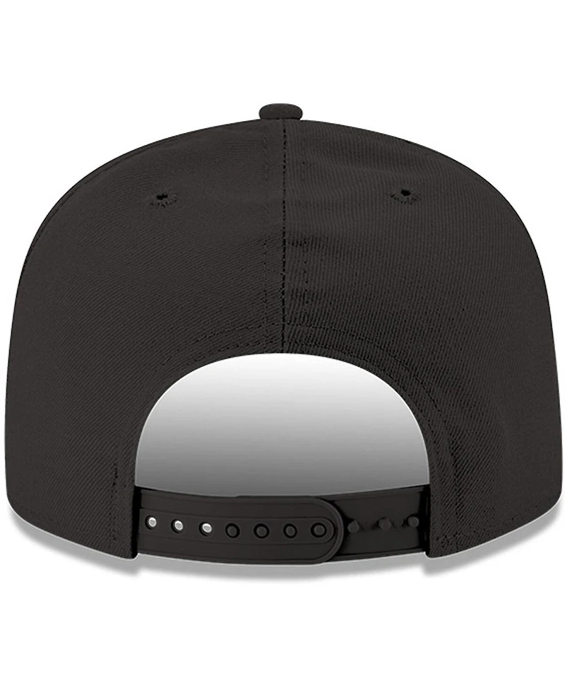 Men's Black Los Angeles Chargers B-Dub 9FIFTY Adjustable Snapback Hat