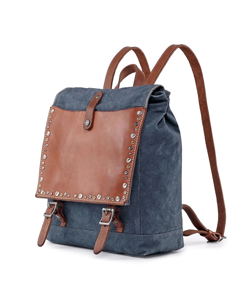 Old Trend Women's Cotton Canvas Knox Tie-dyed Backpack