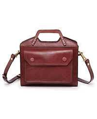 Old Trend Women's Genuine Leather Basswood Mini Tote Bag