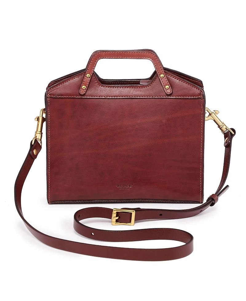 Old Trend Women's Genuine Leather Basswood Mini Tote Bag