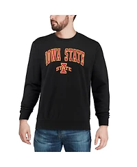 Colosseum Men's Iowa State Cyclones Arch & Logo Crew Neck Sweatshirt