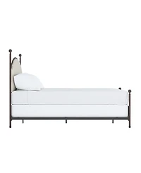 Swindon Cream Curved Top Poster Bed, Queen