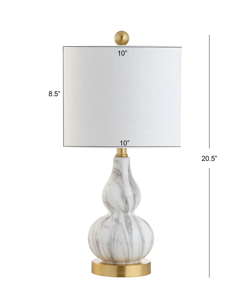 Anya Mini Glass Table Lamp, Set of 2