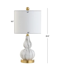 Anya Mini Glass Table Lamp, Set of 2