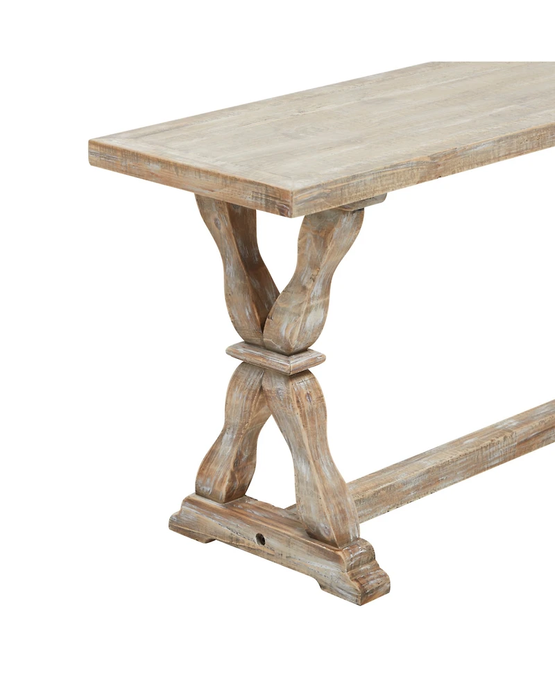 Fir Farmhouse Bench