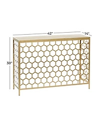 Metal Contemporary Console Table