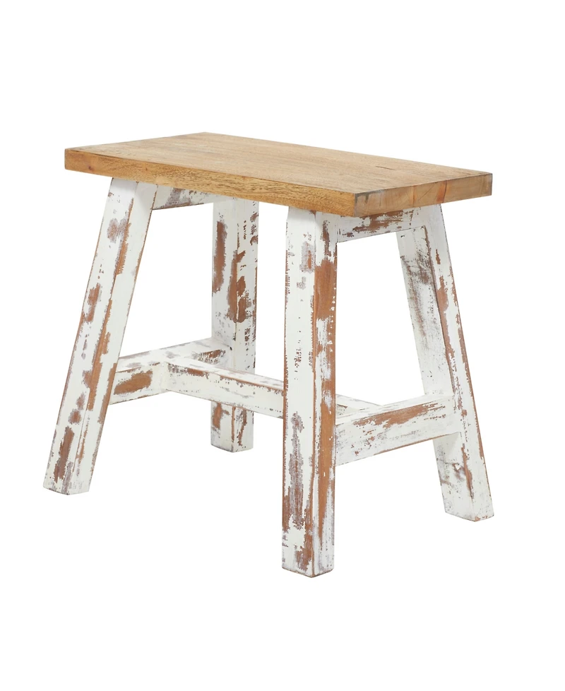 Wood Farmhouse Bench