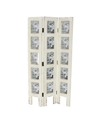 Wood Farmhouse Room Divider Screen