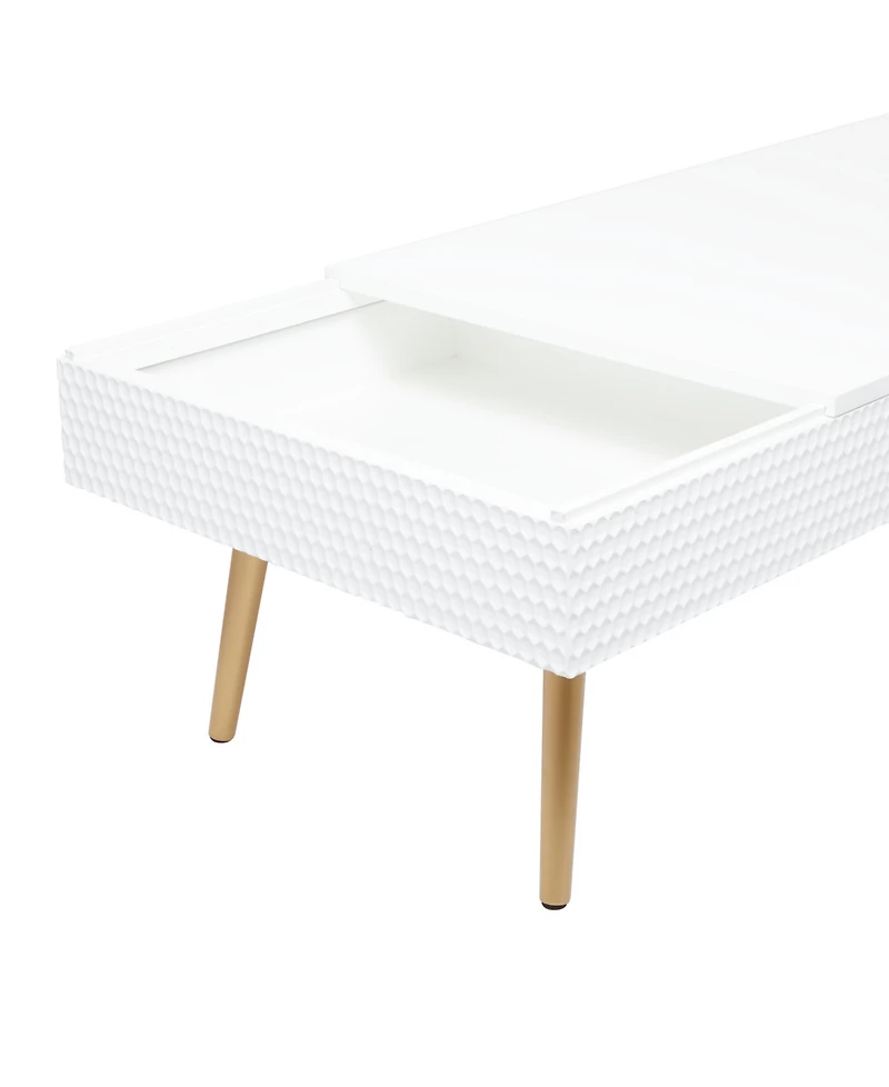Medium-Density Fibreboard Contemporary Coffee Table