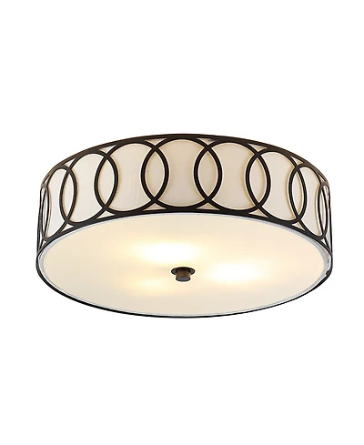 Aubrey 3-Light Led Flush Mount