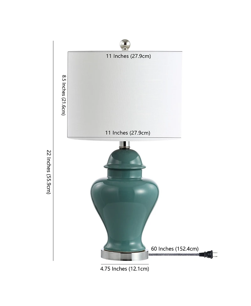 Qin Classic Cottage Led Table Lamp, Set of 2