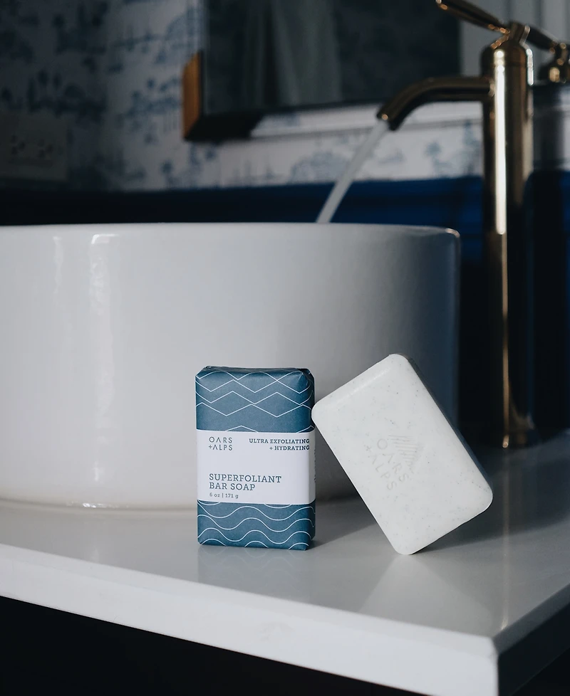 Oars + Alps Superfoliant Bar Soap