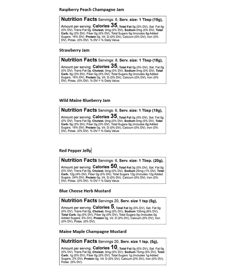 Stonewall Kitchen Classic Jam Sampler Collection Gift Set