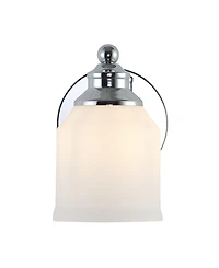 Lydia -Light Glass Farmhouse Cottage Led Vanity Light