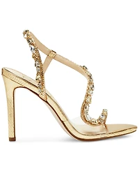 Jessica Simpson Women's Jaycin Barely-There Rhinestone Evening Sandals