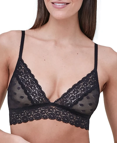 Skarlett Blue Women's Dare Dot Pattern Plunge Bralette