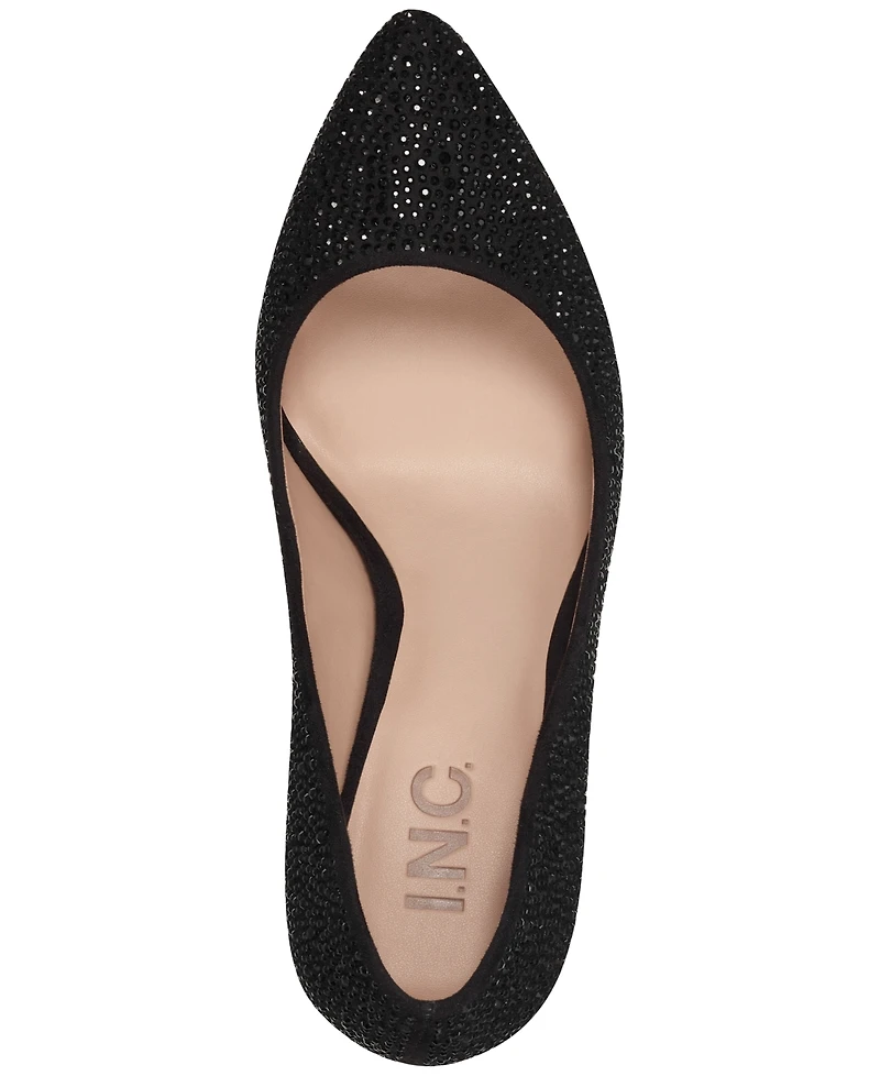I.n.c. International Concepts Women's Zitah Embellished Pointed Toe Pumps, Created for Macy's