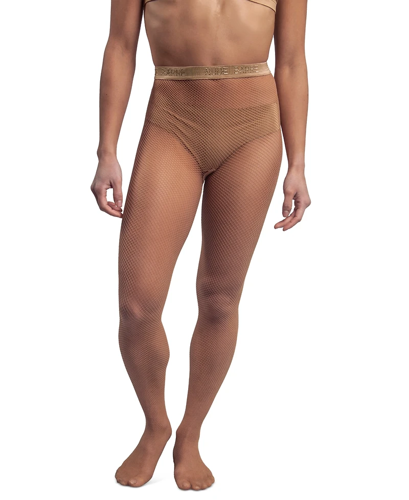 Nude Barre Fishnet Tights