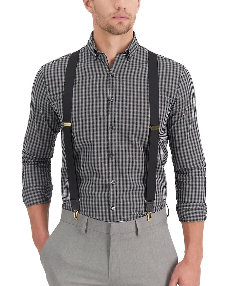 Club Room Men's Solid Suspenders