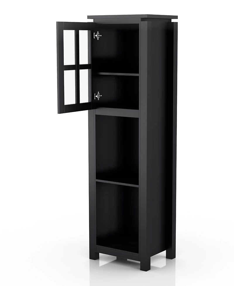 Migley Open Shelves Tower Cabinet