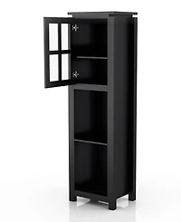 Migley Open Shelves Tower Cabinet