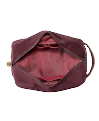 Tsd Brand Stone Creek Waxed Canvas Toiletry Bag
