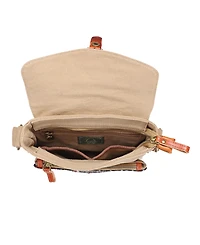 Tsd Brand Four Season Canvas Crossbody Bag