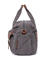 Tsd Brand Turtle Ridge Canvas Duffel Bag