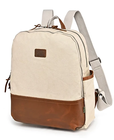 Tsd Brand Magnolia Hill Canvas Backpack
