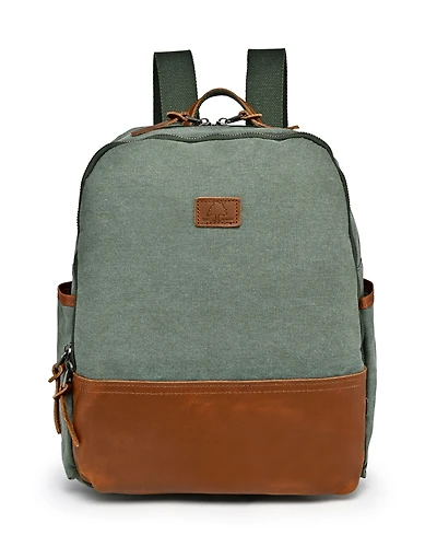 Tsd Brand Magnolia Hill Canvas Backpack