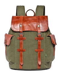 Tsd Brand Hosta Valley Canvas Backpack