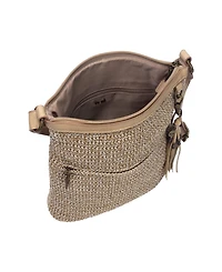 The Sak Women's Lucia Crochet Medium Crossbody Bag