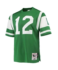 Men's Mitchell & Ness Joe Namath Green New York Jets Authentic Retired Player Jersey