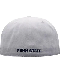 Men's Top of the World Gray Penn State Nittany Lions Fitted Hat