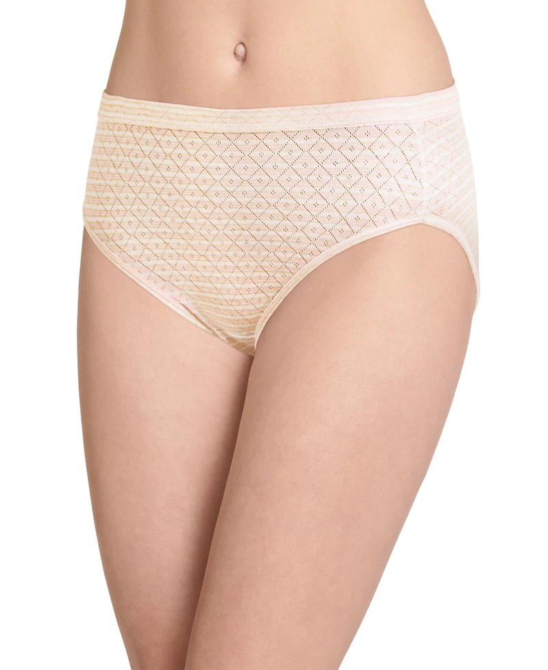 Jockey Elance Cotton French Cut Underwear 3-Pk 1541, Extended Sizes
